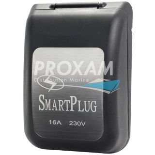 SOCLE PLASTIQUE NOIR SMARTPLUG 16A