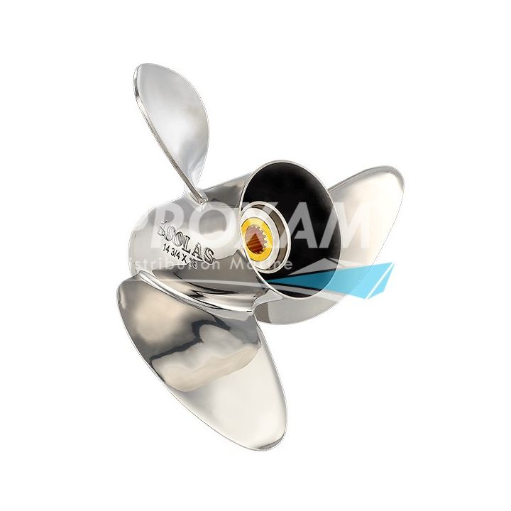 HELICE ARRIERE INOX HR TITAN 3P 13.9x21