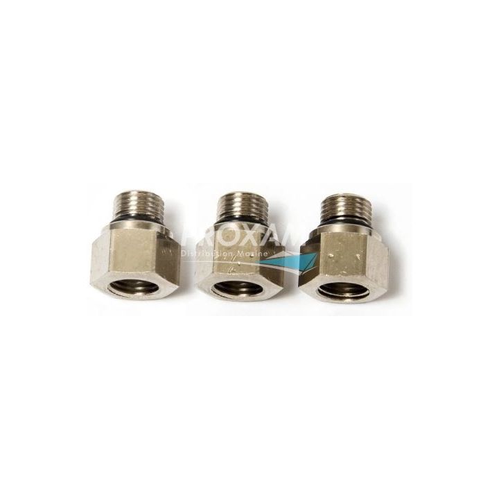 RACCORDS ORB MALE - 1/4NPT FEM (x3)