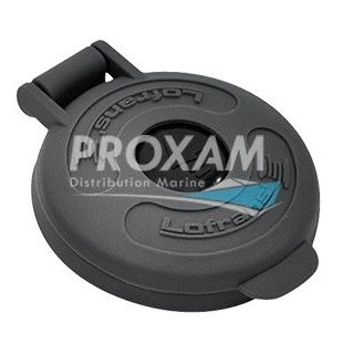 COMMANDE A PIED LOFRANS CAPOT BLANC BOUTON NOIR 12/24V