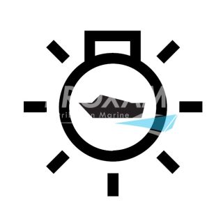 CACHE CONTURA V NOIR FEUX DE NAVIGATION