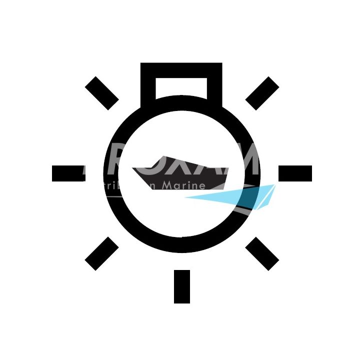 CACHE CONTURA V NOIR FEUX DE NAVIGATION