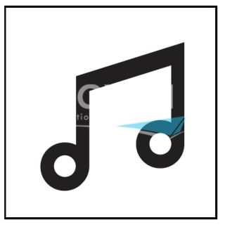 CACHE CONTURA V NOIR MUSIQUE