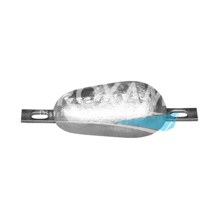 ANODE MAGNESIUM - PLAQUE AVEC INSERT 160x100x40MM