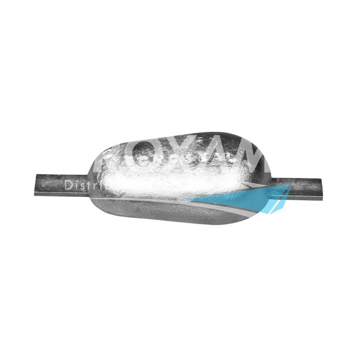 ANODE ZINC A SOUDER 170x100x50MM 3,50KG