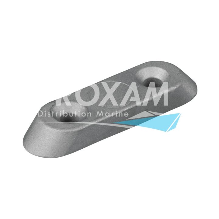 ANODE ZINC - PLAQUE 2 PERCAGES Ø6MM SUZUKI 2-4-6-8CV