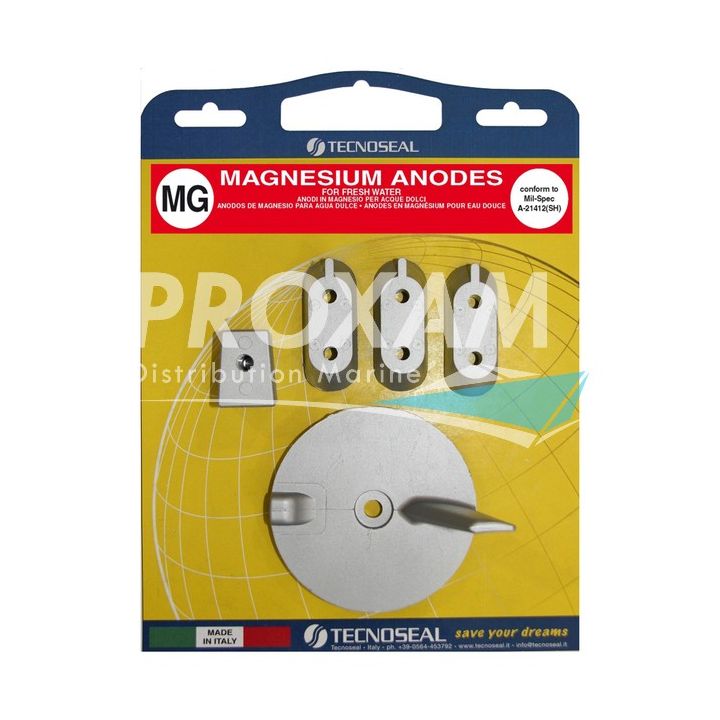ANODES MAGNESIUM - KIT YAMAHA F40/F60