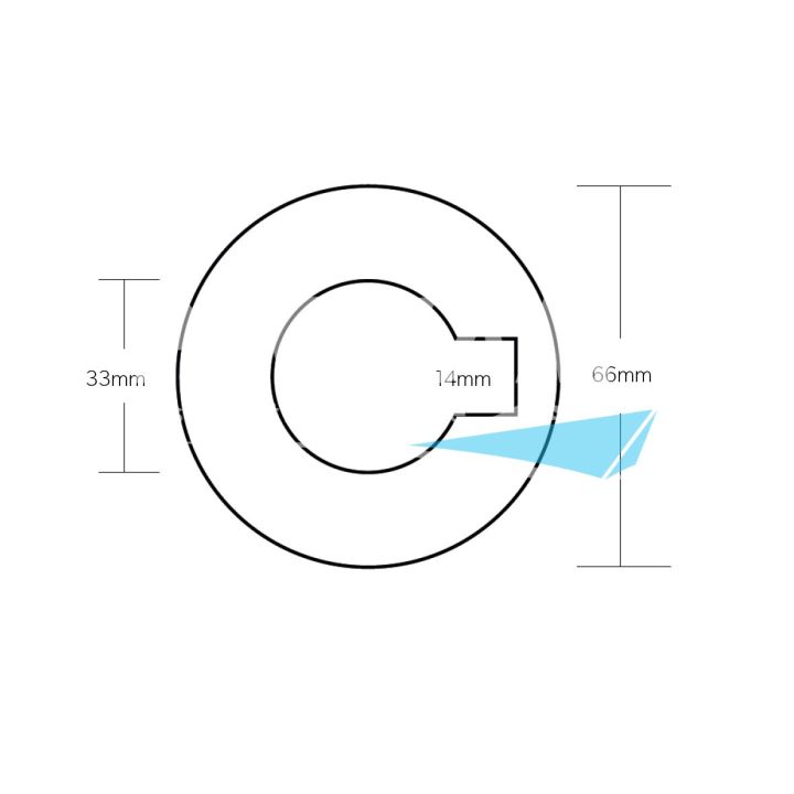 RONDELLE INOX Ø45MM