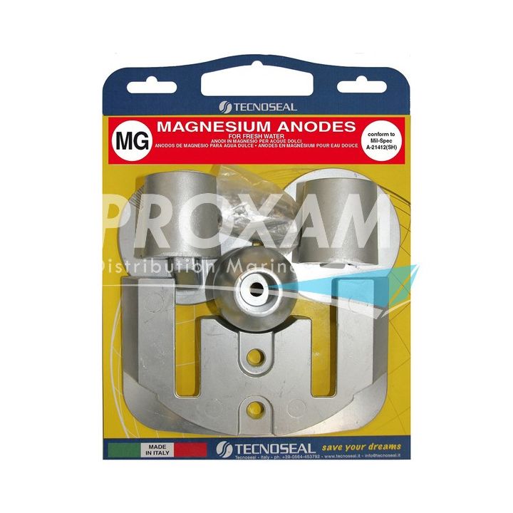 ANODES MAGNESIUM - KIT BRAVO III-04 MG
