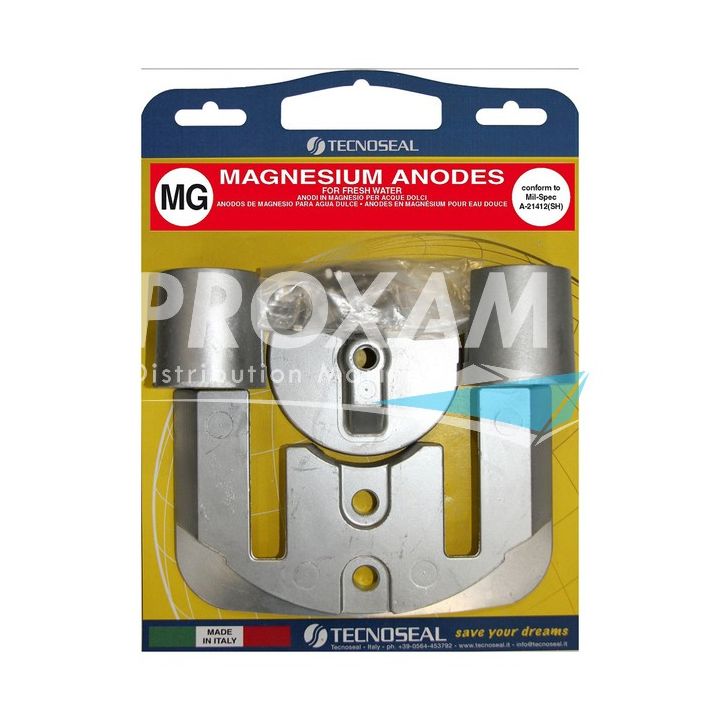 ANODES MAGNESIUM - KIT BRAVO II-III MG