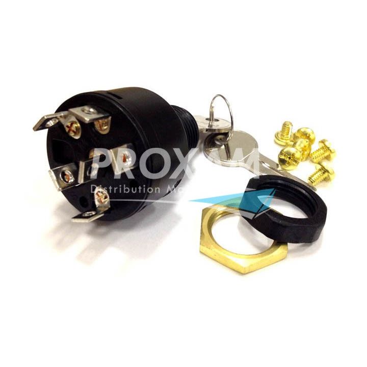 CONTACTEUR A CLE 6 BROCHES 