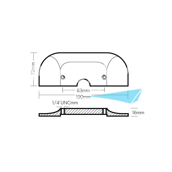 ANODE ALU - EMBASE ALPHA ONE G2