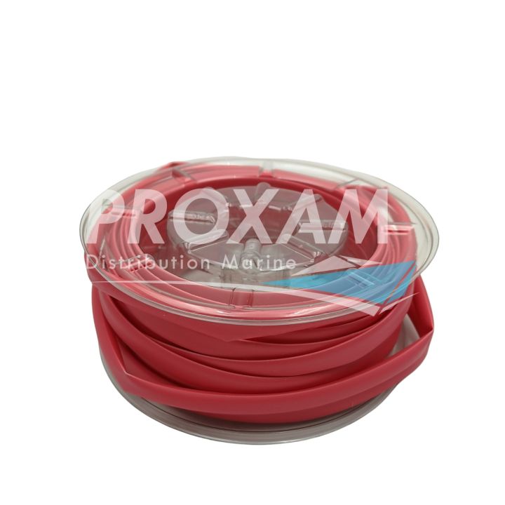 GAINE THERMO-RETRACTABLE ROUGE Ø6,40MM - DEVIDOIR 12M