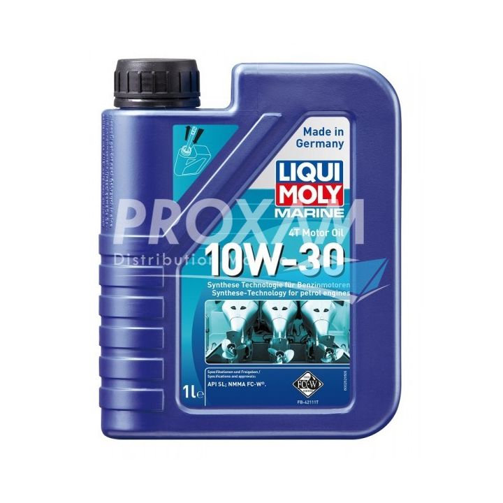 HUILE MOTEUR 10W30 LIQUI MOLY SYNTHETIQUE 1L