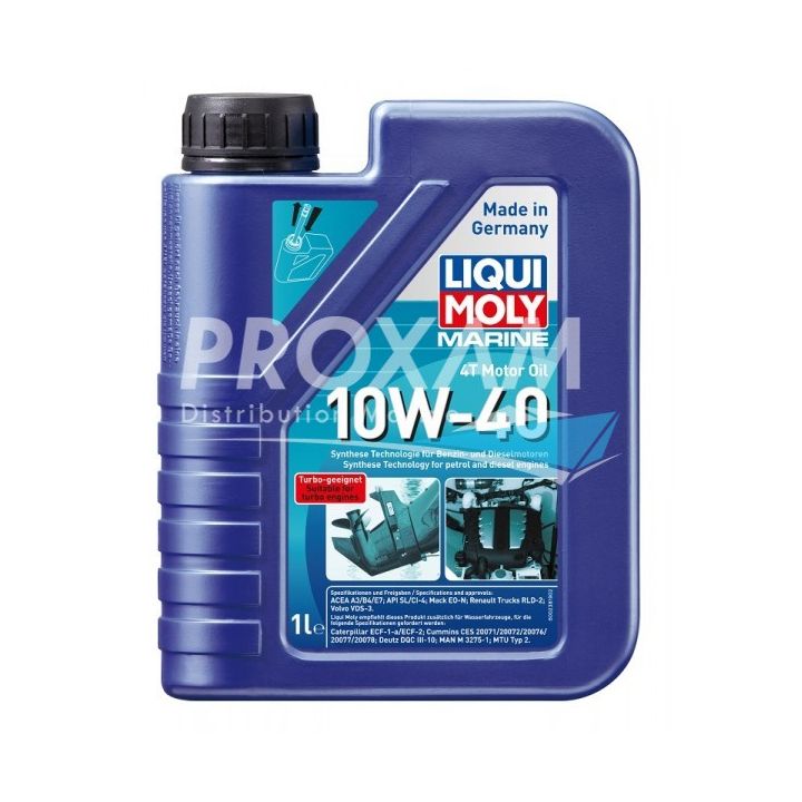 HUILE MOTEUR 10W40 LIQUI MOLY SYNTHETIQUE 1L