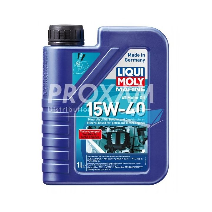 HUILE MOTEUR 15W40 LIQUI MOLY MINERALE 1L