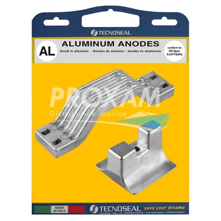 ANODES ALU - KIT YAMAHA 300-350 AL