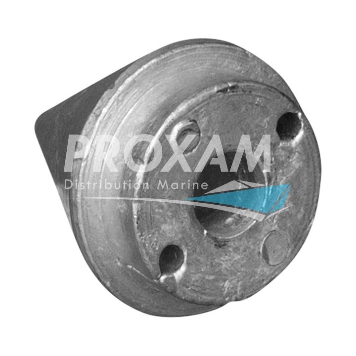 ANODE ZINC - MAX-PROP BIPALE Ø36MM 2 FIXATIONS