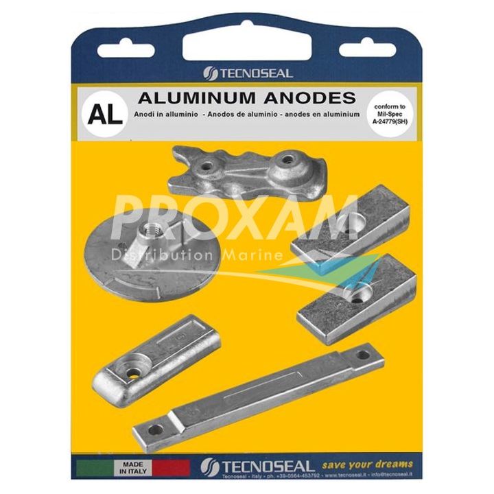 ANODES ALU - KIT MERCURY VERADO 350