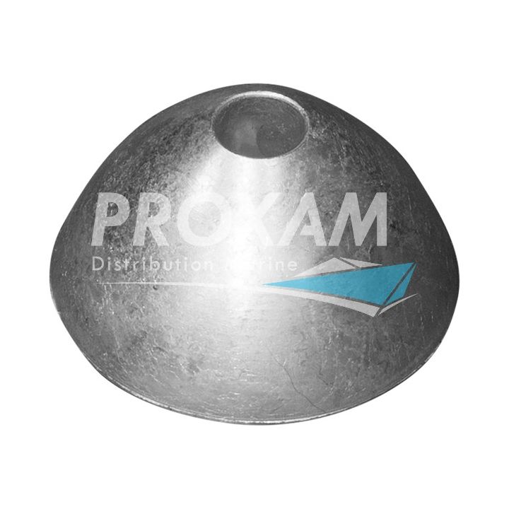 ANODE ZINC - OGIVE FLEXOFOLD Ø70MM