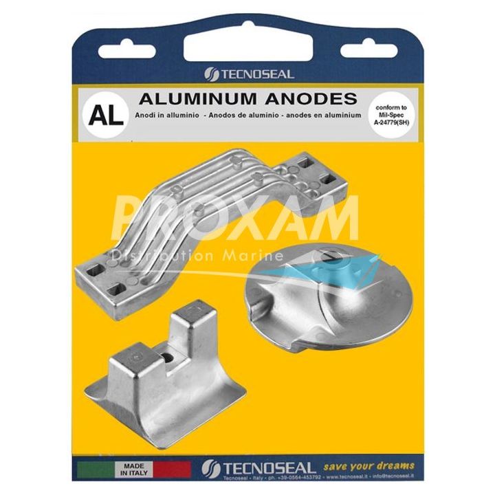 ANODES ALU - KIT YAMAHA 300-350 XP AL