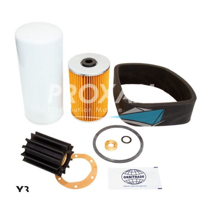 KIT ENTRETIEN MOTEUR YANMAR 6LYA, 6LY2A, 6LY3