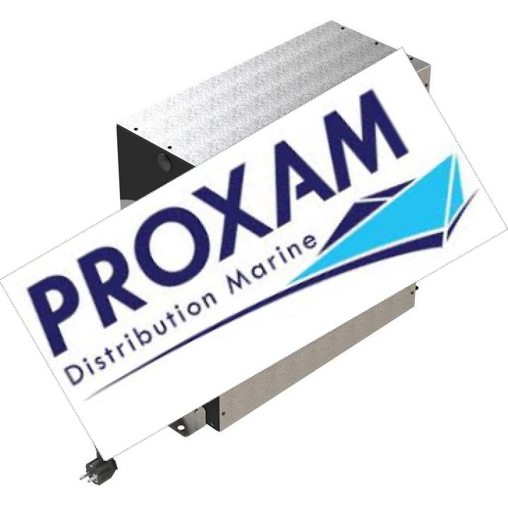 CHAUFFE EAU INOX 20L RECTANGULAIRE 1250W 220V