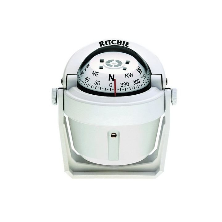 COMPAS EXPLORER B-51 BLANC SUR ETRIER Ø70MM