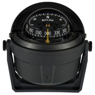 COMPAS VOYAGER B-81 NOIR SUR ETRIER Ø76MM