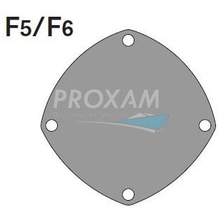 COUVERCLE 4 VIS POMPE JOHNSON F5/F6