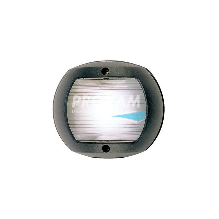 FEU DE NAVIGATION, INCANDESCENT, NOIR ARRIERE BLANC