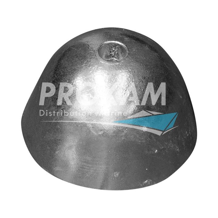 ANODE ZINC - OGIVE PROPULSEUR VETUS/BCS Ø84MMx53MM