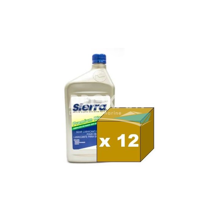 HUILE EMBASE 80W90 SIERRA MINERALE PREMIUM 946ML (CARTON DE 12)