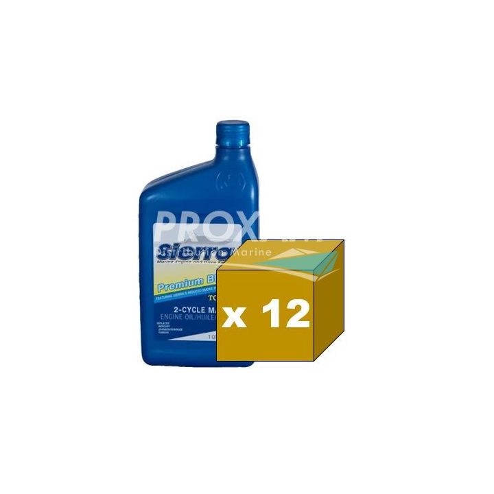 HUILE MOTEUR TCW3 SIERRA SEMI SYNT 946ML (CARTON DE 12)