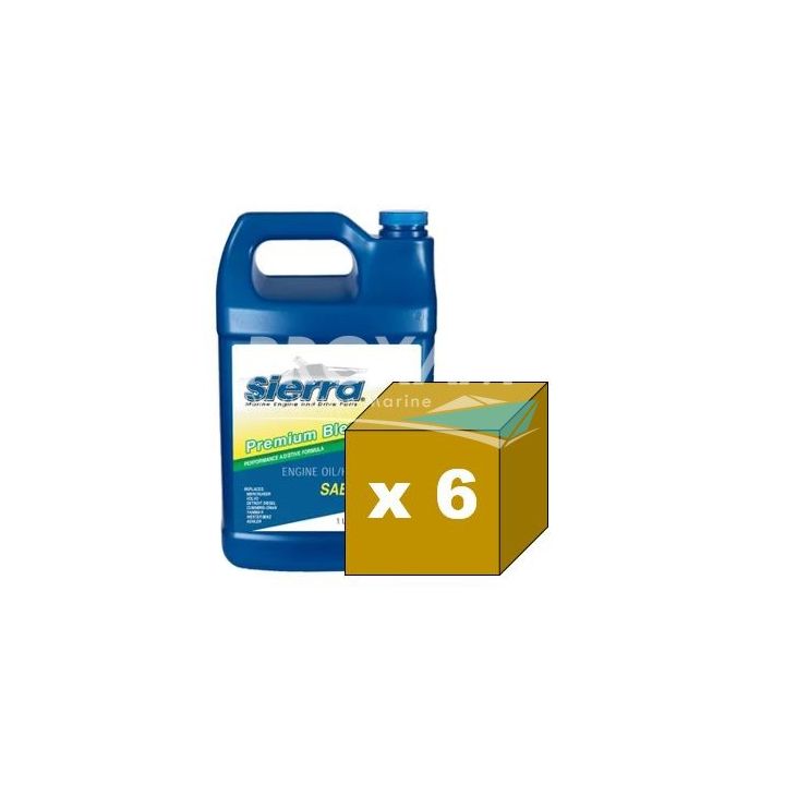 HUILE MOTEUR 15W40 SIERRA MINERALE DIESEL 3.78L (CARTON DE 6)