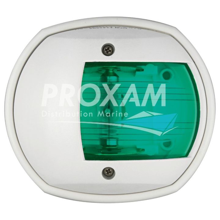 FEU DE NAVIGATION LED TRIBORD SPHERA BLANC