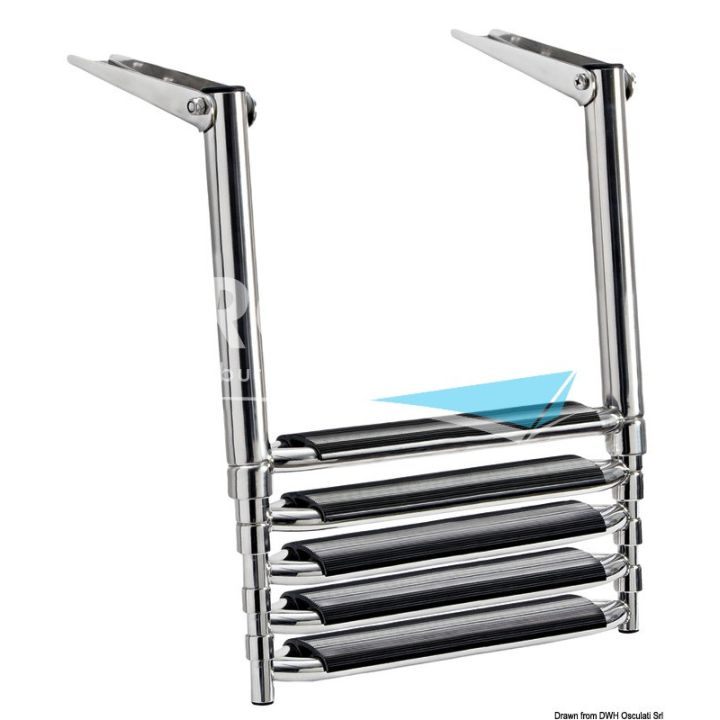 ECHELLE TELESCOPIQUE INOX 5 MARCHES