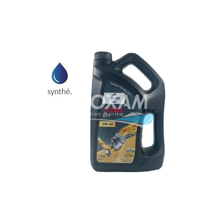 HUILE MOTEUR 05W40 TITAN GT1 FLEX 3 - BIDON 5L