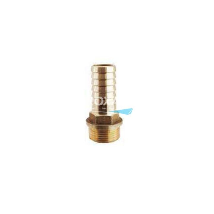 RACCORD DROIT LAITON CR 3/4'' Ø22MM