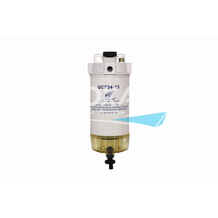 FILTRE COMPLET AVEC BOL PLASTIQUE 340L/H