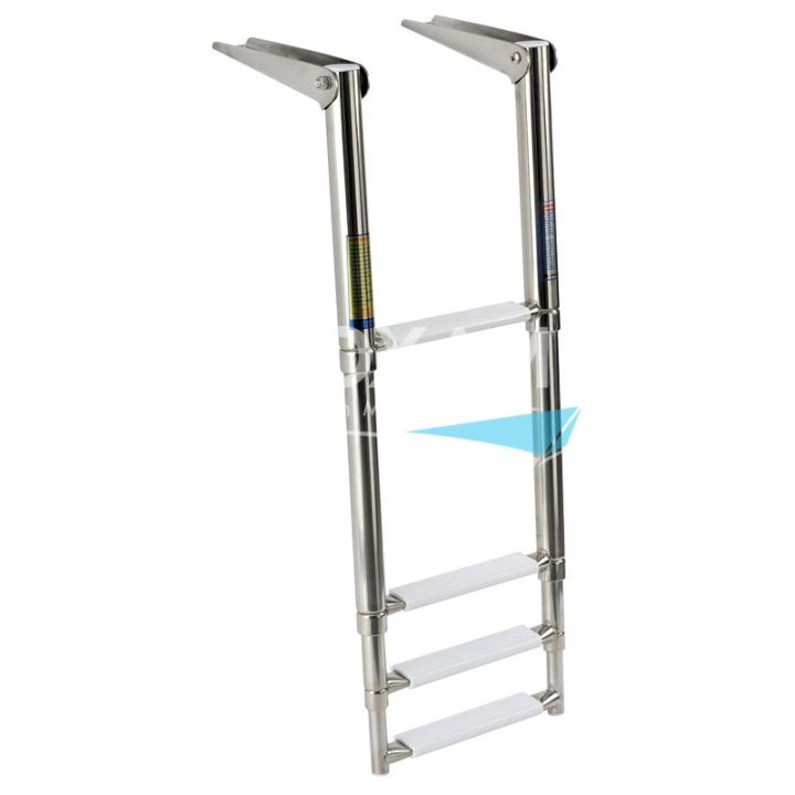 ECHELLE TELESCOPIQUE INOX 4 MARCHES