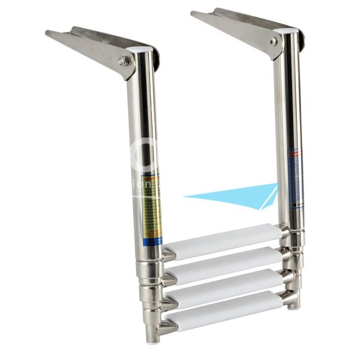 ECHELLE TELESCOPIQUE INOX 4 MARCHES