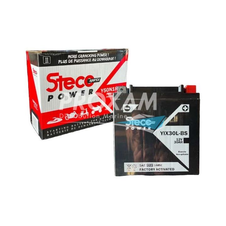 BATTERIE JET SKI AGM YIX30L-BS 12V 30AH 385A