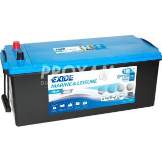 BATTERIE EXIDE DUAL AGM 180AH