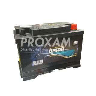BATTERIE DEMARRAGE ORION 12V 70AH 640A(EN) 278x175x190MM