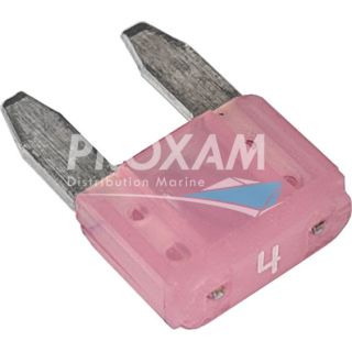 FUSIBLE MINI LANGUETTE 4A ROSE (x6)