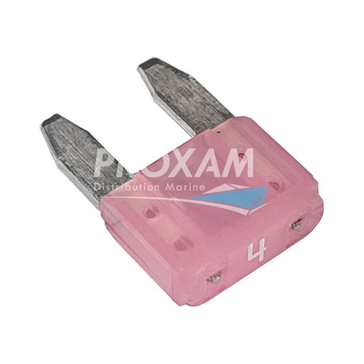 FUSIBLE MINI LANGUETTE 4A ROSE (x6)