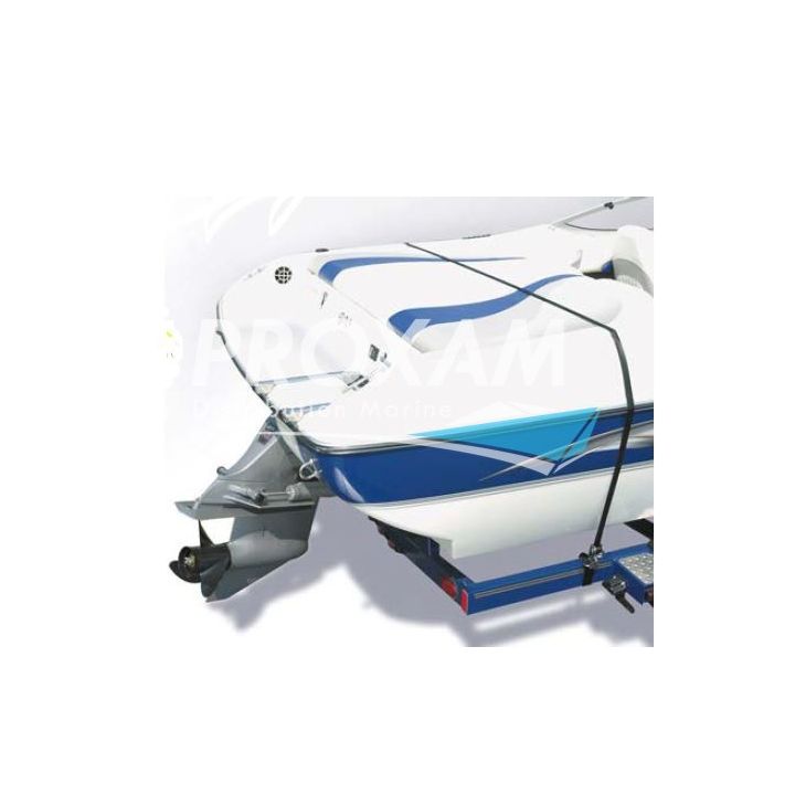 SANGLE BOAT BUCKLE CLIQUET ET CROCHET INOX 5.50M (UNITE)