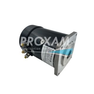 MOTEUR DE GUINDEAU 12V 1000W ø114 3 BORNES BRIDE CARRE