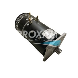 MOTEUR DE GUINDEAU 24V 2300W ø150 3 BORNES BRIDE CARRE